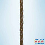 1/4" X 660'  Brown Polyrope (Case of 4 rolls)