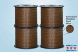 1 1/2" X 660'  Brown Polytape (Case of 4 rolls)