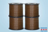 1 1/2" X 660'  Brown Polytape (Case of 4 rolls)